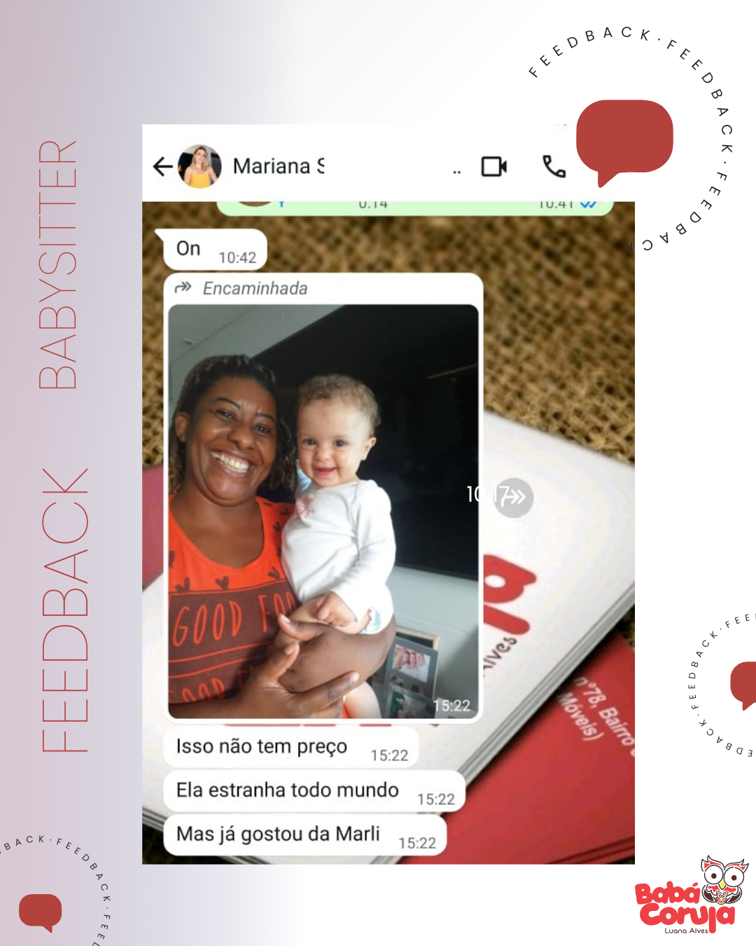 Feedback no WhatsApp